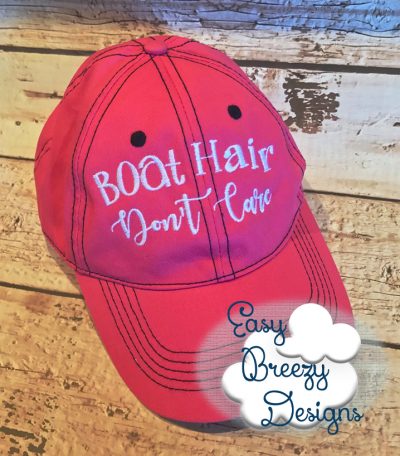 Messy Hair Embroidery Design, Hat Hair Embroidery Design, Boat Hair Embroidery Design, Mom Hair Embroidery Design - Machine Embroidery Files - Image 3