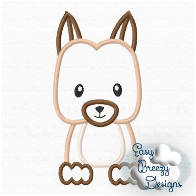 Puppy Set - Applique Multi Set - Combined Puppy Set - Machine Embroidery Files - Digital Downloads - Image 8