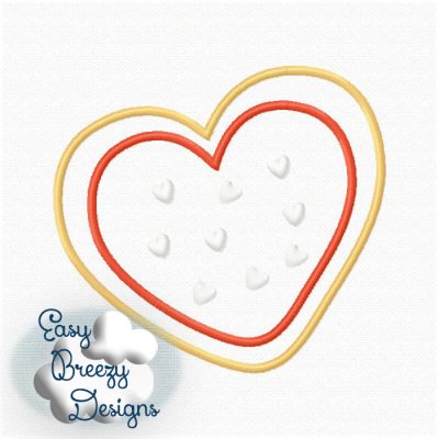 Heart Cookie Applique