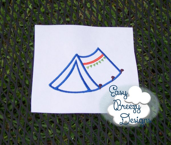 Camping Tent Applique Design, Tent for Glamping, Camping Applique, Flap ...