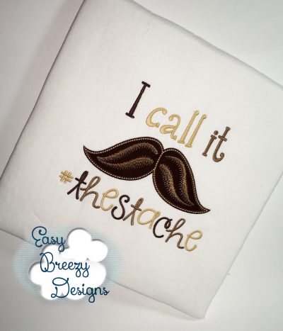 Mustache Applique, #thestatche Applique Embroidery Design - Machine Embroidery Files - Image 4