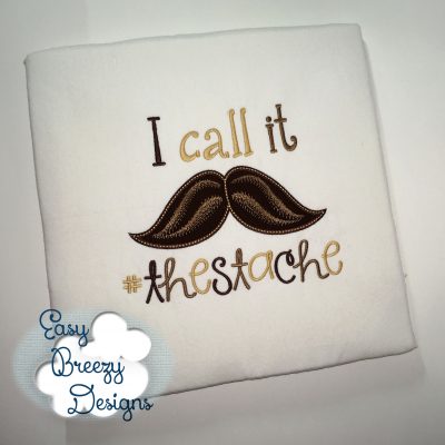 Mustache Applique, #thestatche Applique Embroidery Design - Machine Embroidery Files - Image 2