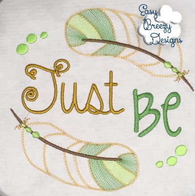 JUST BE - Be Adventurous Llama Embroidery Design Set - Digital Download Zip Files - Image 6