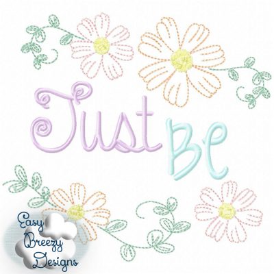 JUST BE - Be Magical Unicorn Embroidery Design Set - Digital Download Zip Files - Image 8