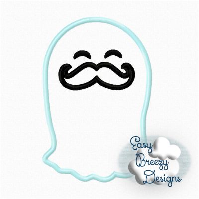 Ghostly Giggles Set of 6 Ghosts, Ghost Applique Set, Halloween Design, Embroidery Design Download - Digital Download Machine Embroidery File - Image 3