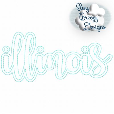 Bundle LC States - 50 Lowercase Script State Names Applique, State Name Raggy Applique, Lowercase State in Script, State Home Design Download – Digital Download Machine Embroidery File - Image 14