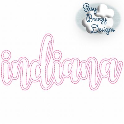 Bundle LC States - 50 Lowercase Script State Names Applique, State Name Raggy Applique, Lowercase State in Script, State Home Design Download – Digital Download Machine Embroidery File - Image 15