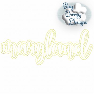 Bundle LC States - 50 Lowercase Script State Names Applique, State Name Raggy Applique, Lowercase State in Script, State Home Design Download – Digital Download Machine Embroidery File - Image 21