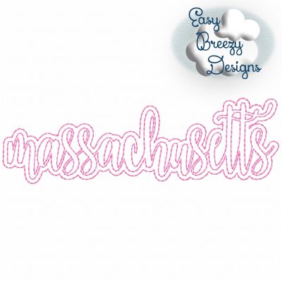 Bundle LC States - 50 Lowercase Script State Names Applique, State Name Raggy Applique, Lowercase State in Script, State Home Design Download – Digital Download Machine Embroidery File - Image 22