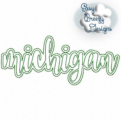 Bundle LC States - 50 Lowercase Script State Names Applique, State Name Raggy Applique, Lowercase State in Script, State Home Design Download – Digital Download Machine Embroidery File - Image 23