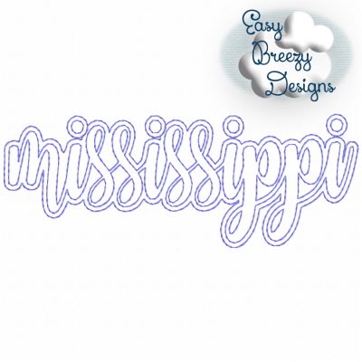 Bundle LC States - 50 Lowercase Script State Names Applique, State Name Raggy Applique, Lowercase State in Script, State Home Design Download – Digital Download Machine Embroidery File - Image 25