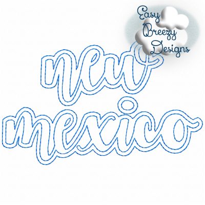 Bundle LC States - 50 Lowercase Script State Names Applique, State Name Raggy Applique, Lowercase State in Script, State Home Design Download – Digital Download Machine Embroidery File - Image 32