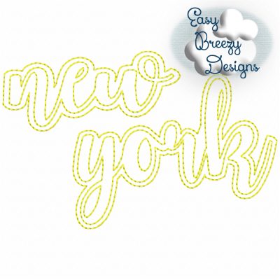 Bundle LC States - 50 Lowercase Script State Names Applique, State Name Raggy Applique, Lowercase State in Script, State Home Design Download – Digital Download Machine Embroidery File - Image 33