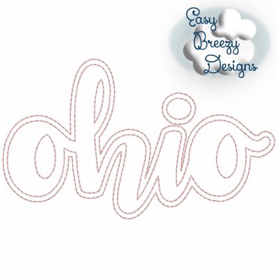 Bundle LC States - 50 Lowercase Script State Names Applique, State Name Raggy Applique, Lowercase State in Script, State Home Design Download – Digital Download Machine Embroidery File - Image 36