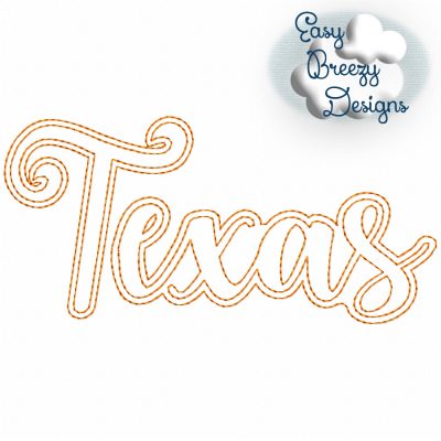 Bundle UC States - 50 Uppercase/Capitalized Script State Names Applique, State Name Raggy Applique, Uppercase State in Script, State Home Design Download – Digital Download Machine Embroidery File - Image 44