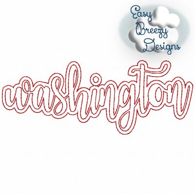 Bundle LC States - 50 Lowercase Script State Names Applique, State Name Raggy Applique, Lowercase State in Script, State Home Design Download – Digital Download Machine Embroidery File - Image 50