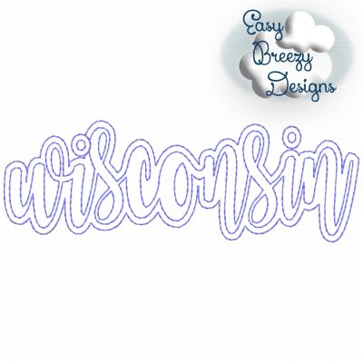 Bundle LC States - 50 Lowercase Script State Names Applique, State Name Raggy Applique, Lowercase State in Script, State Home Design Download – Digital Download Machine Embroidery File - Image 48