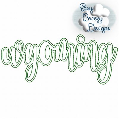 Bundle LC States - 50 Lowercase Script State Names Applique, State Name Raggy Applique, Lowercase State in Script, State Home Design Download – Digital Download Machine Embroidery File - Image 49